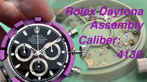 rolex 4130 youtube|rolex 4130 movement for sale.